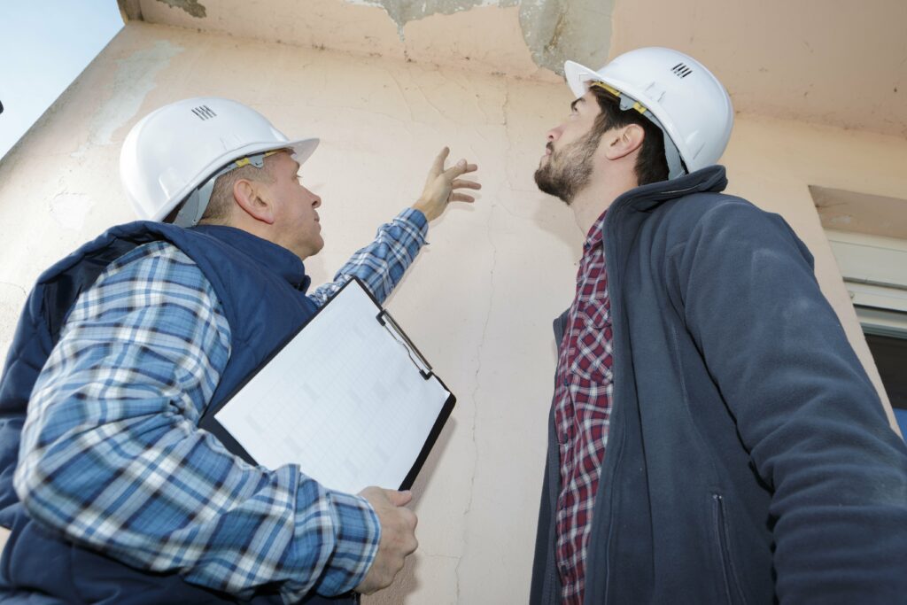 Surveyor Camden book in with our team at Survey One today.