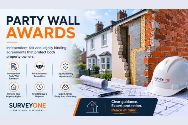 Contact our team today to see if you require party wall awards Camden